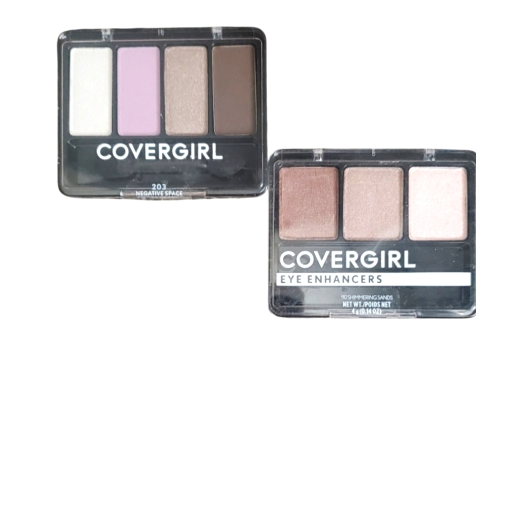 Covergirl Eye Enhancers Eyeshadow Trio and Quad